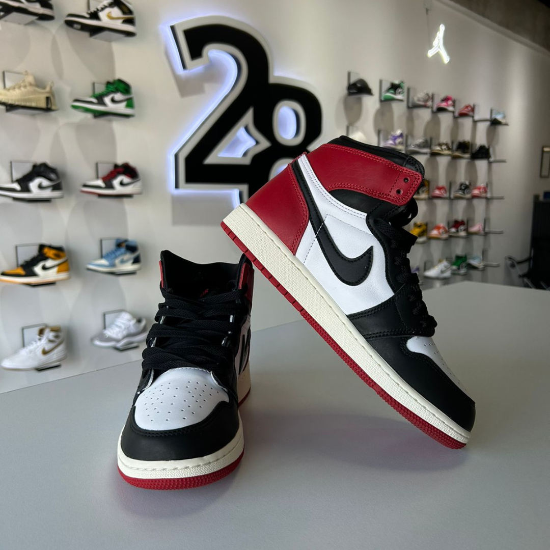 AIR JORDAN 1 HIGH OG "BLACK TOE REIMAGINED"