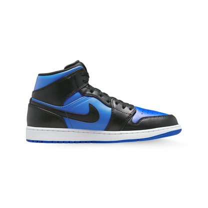 Air Jordan 1 Mid 'Black Royal Blue' (GS)