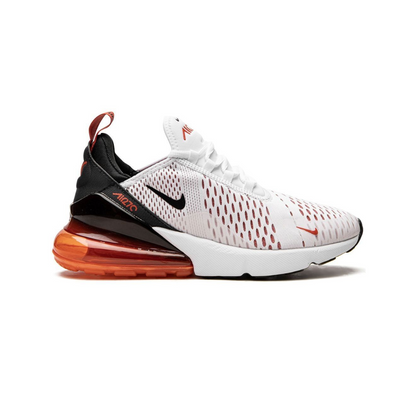 NIKE AIR MAX 270 WHITE ORANGE