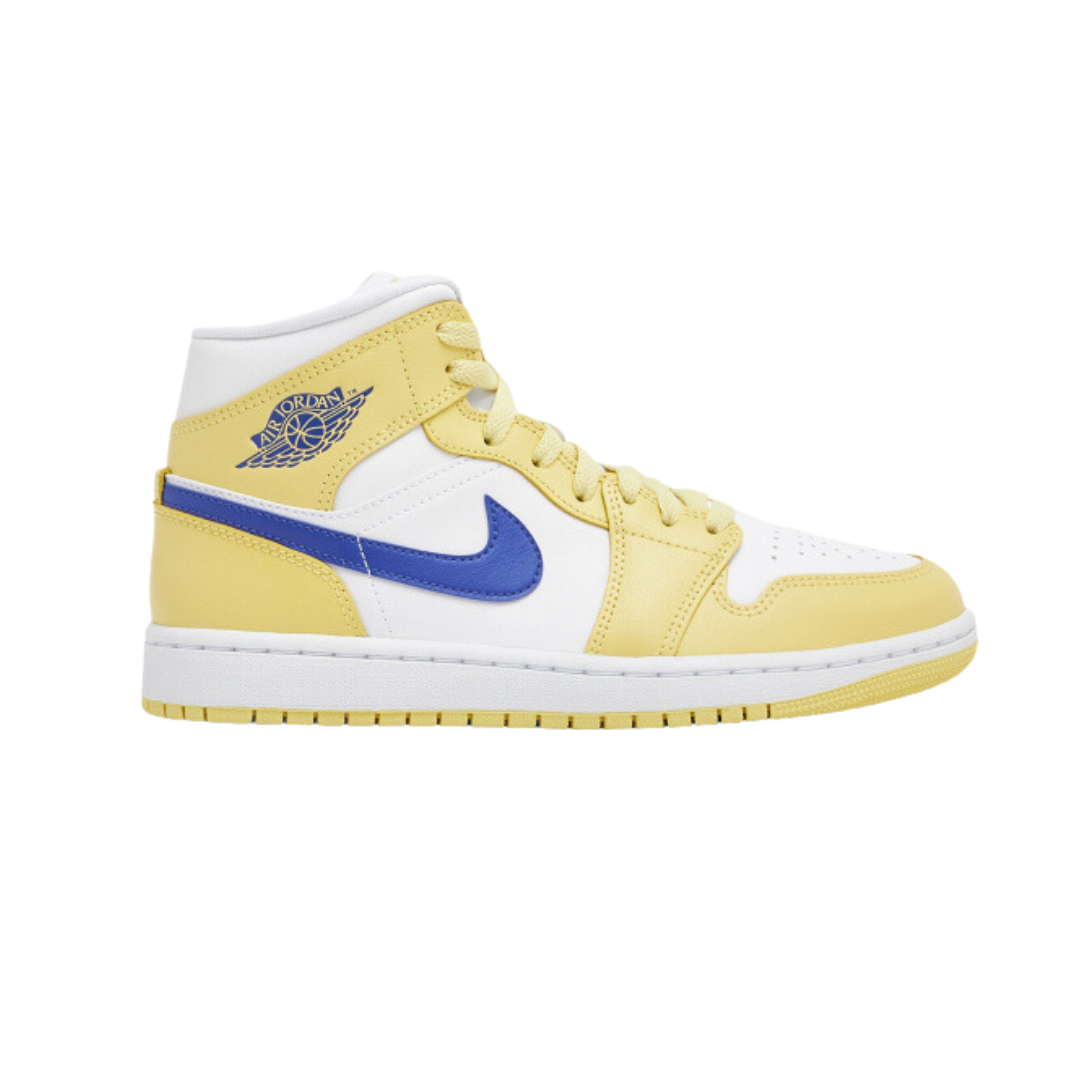 AIR JORDAN 1 MID LIGHT LEMON